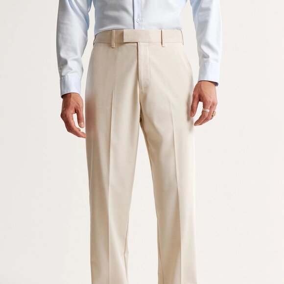 Abercrombie Collins Tailored Suit in Cream - Picture 1 of 5